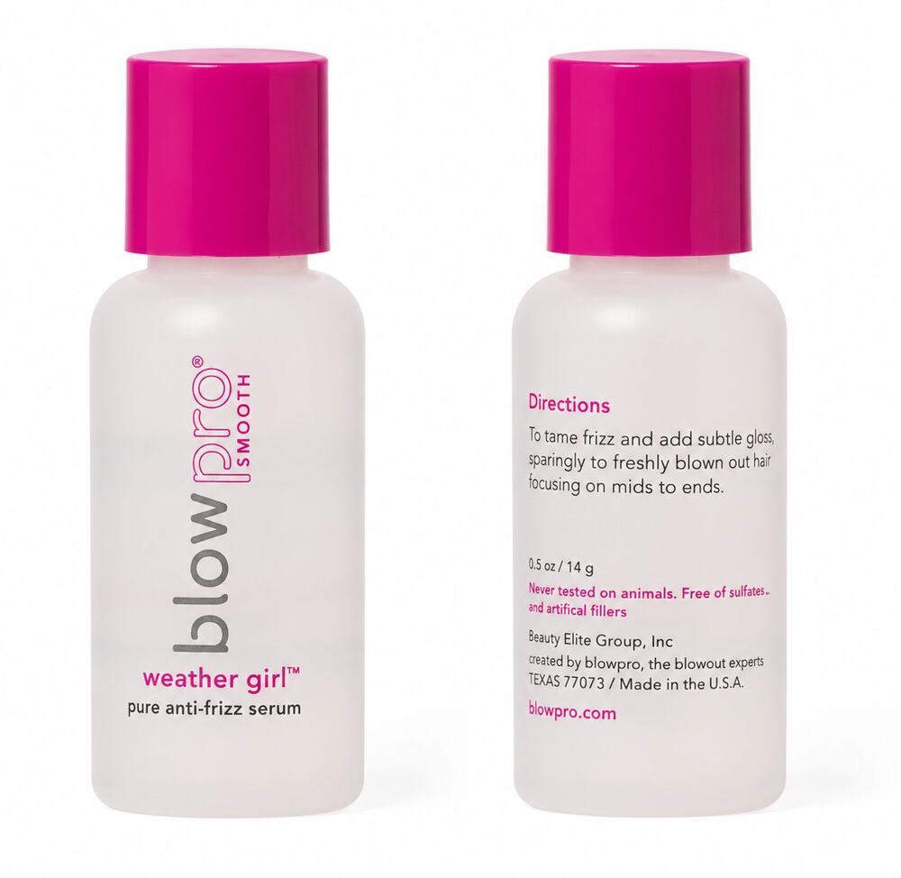 Blowpro Weather Girl Anti-Frizz Serum Travel Size 0.5 oz Unused Hair Smoother